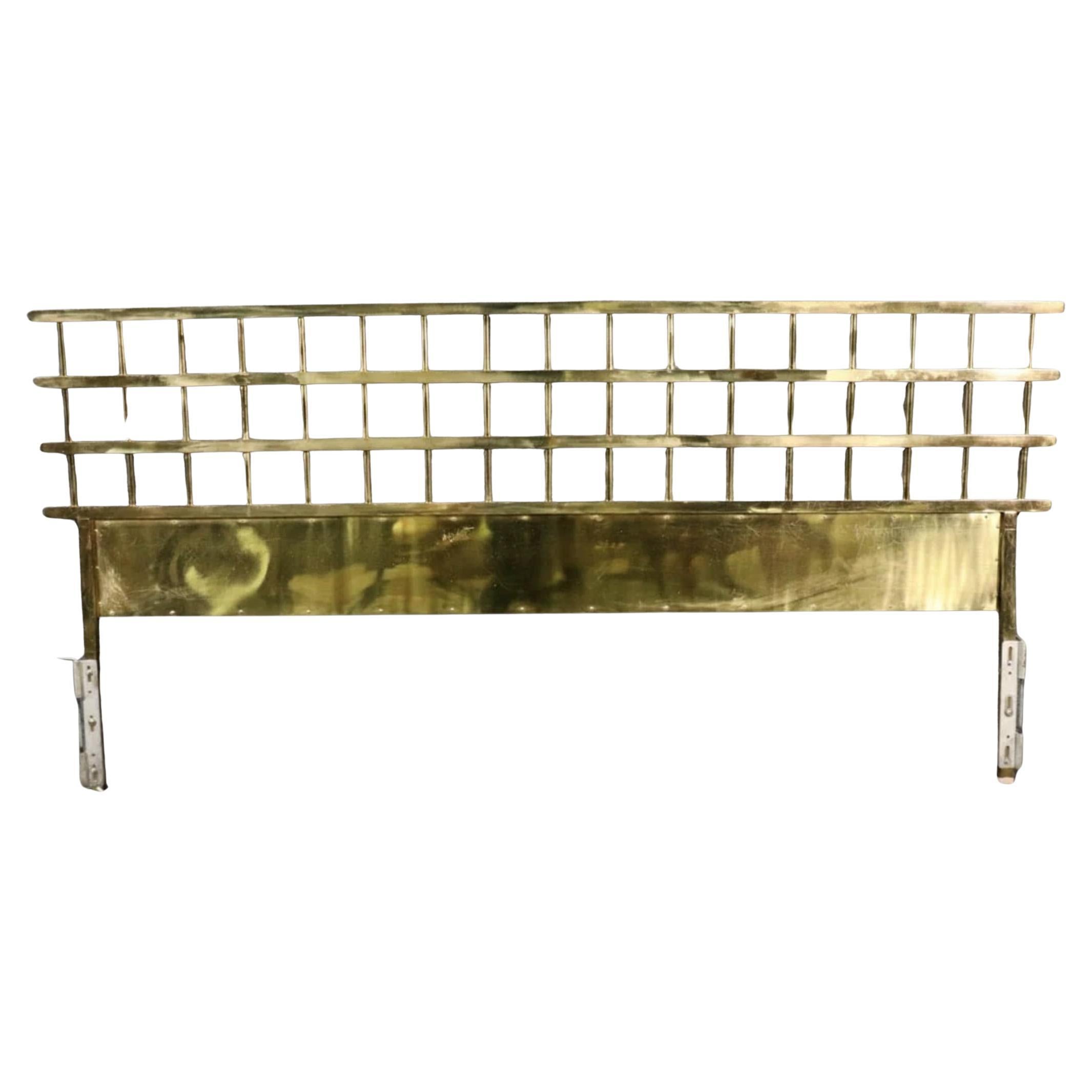 Brass King Size Headboard