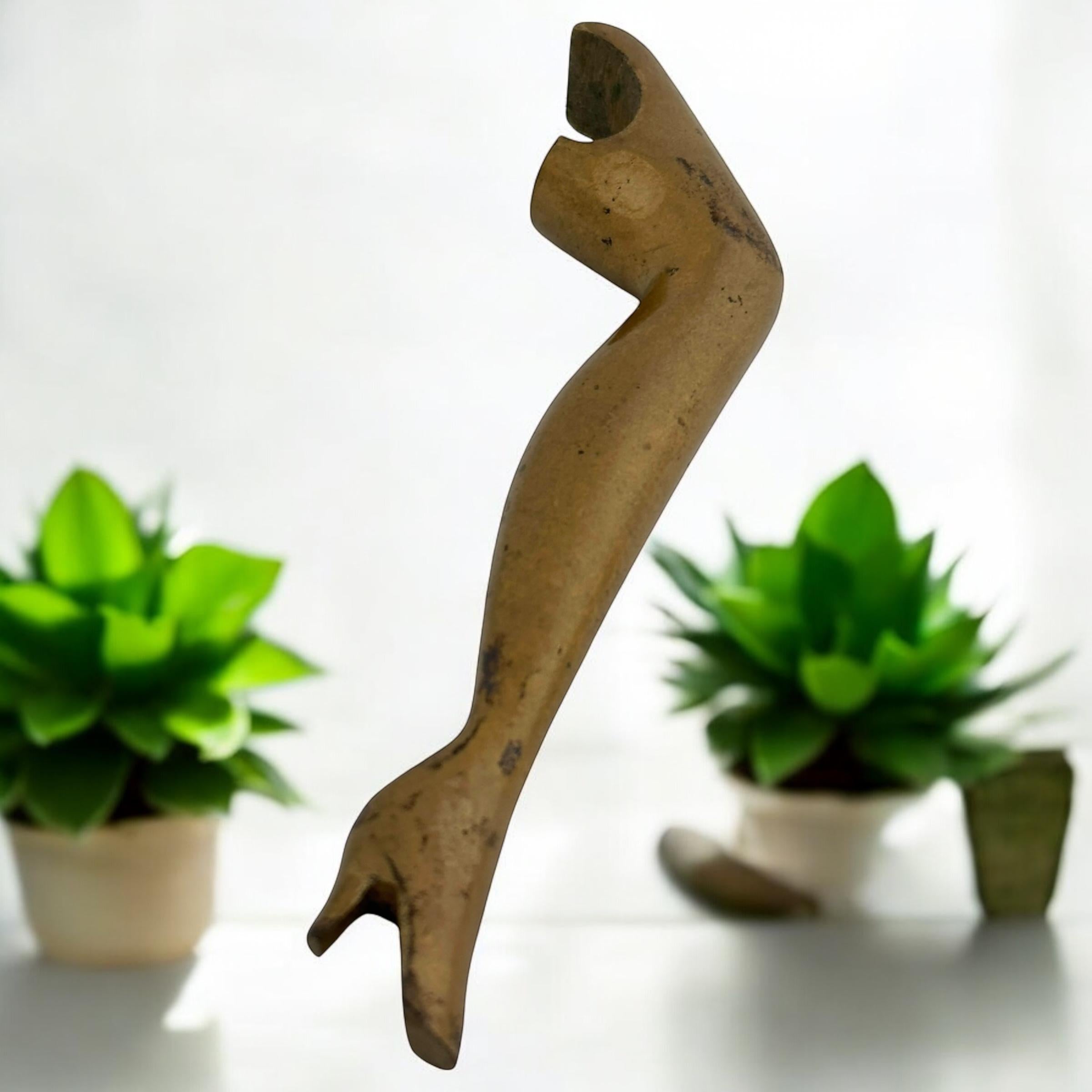 Brass Lady Leg Bottle Opener Mid-Century Modern Metal Barware Austria 1960s For Sale 4