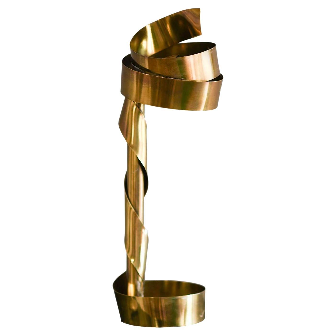 Brass Lamp by Ferdinando Loffredo, 1970