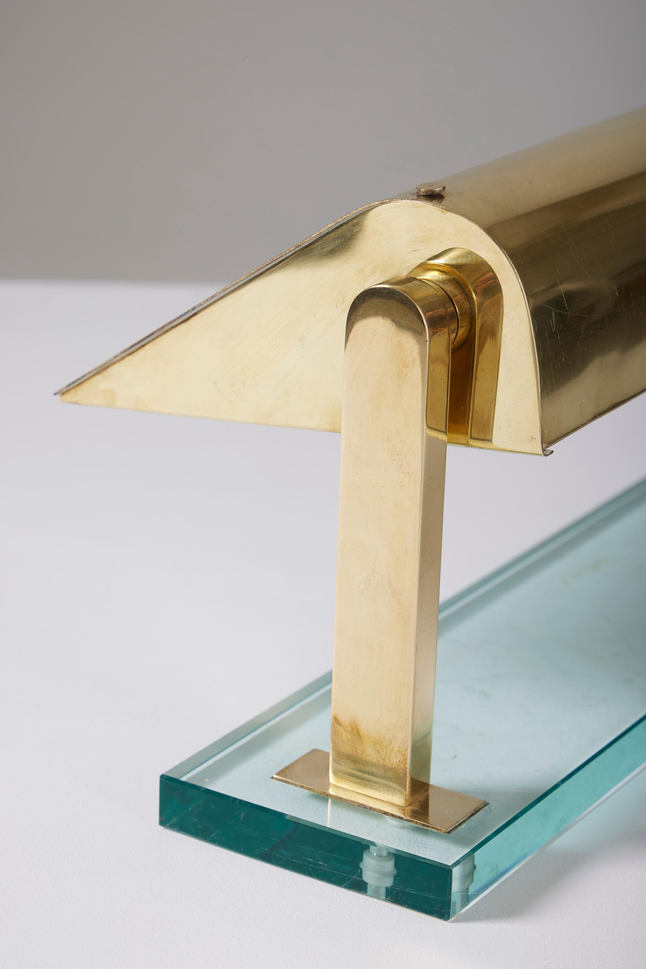 Brass lamp by Pietro Chiesa 14