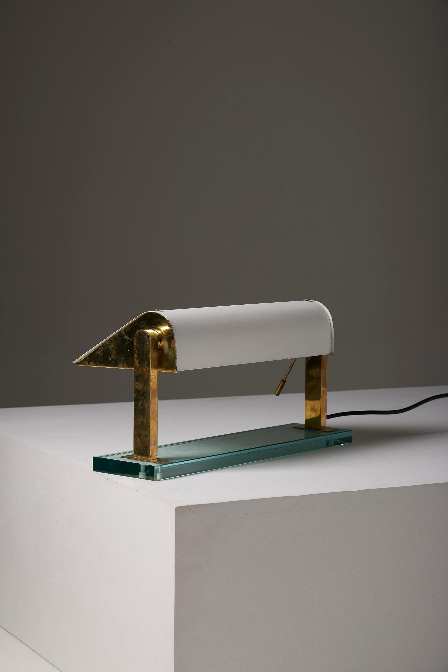 20th Century Brass lamp by Pietro Chiesa For Sale