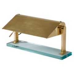 Brass lamp by Pietro Chiesa