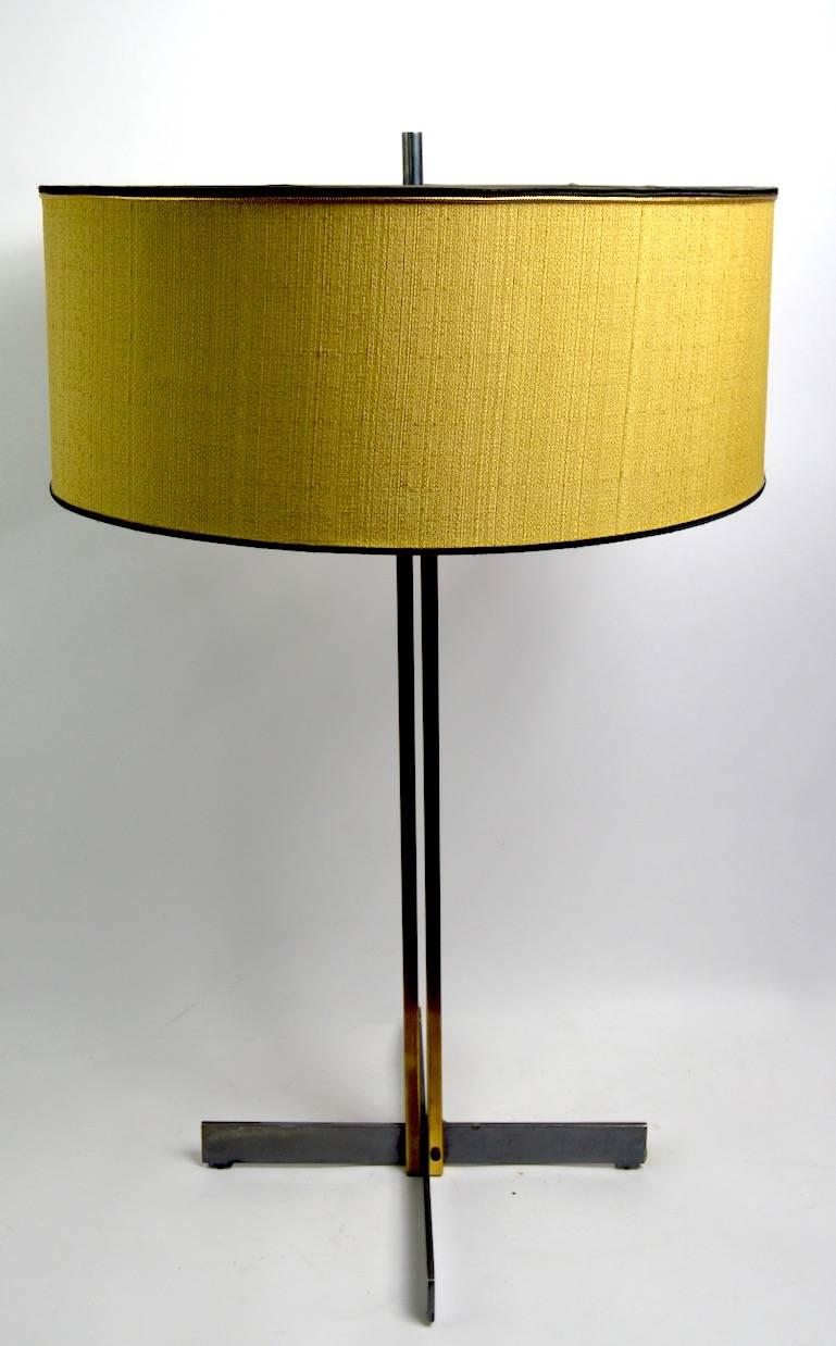 20th Century Brass Lamp by Robsjohn for Hansen For Sale