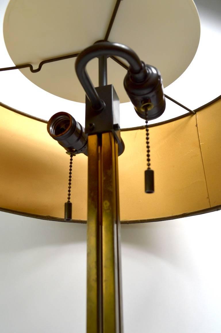 Brass Lamp by Robsjohn for Hansen For Sale 2