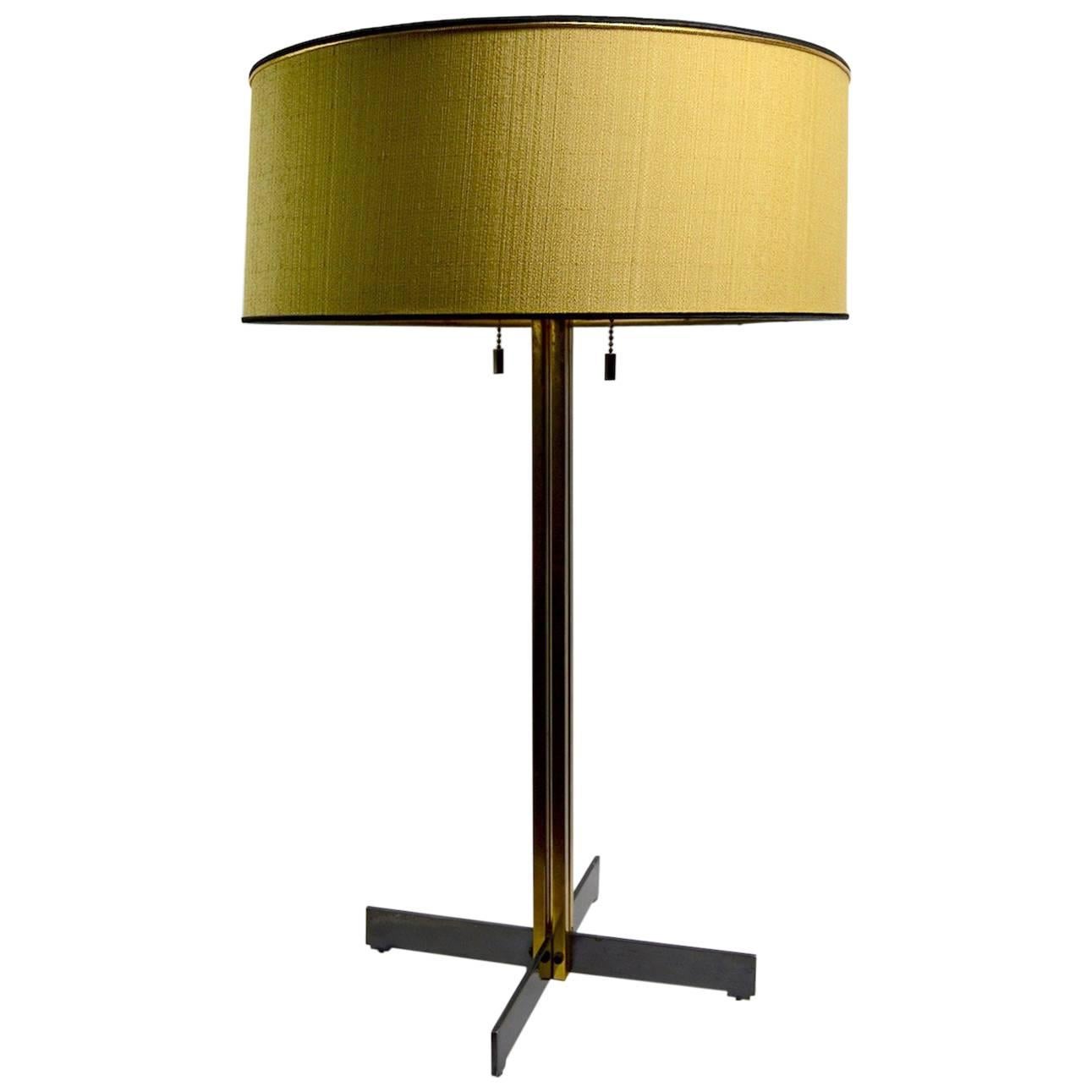 Brass Lamp by Robsjohn for Hansen For Sale