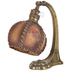 Antique Brass Lamp, circa 1900
