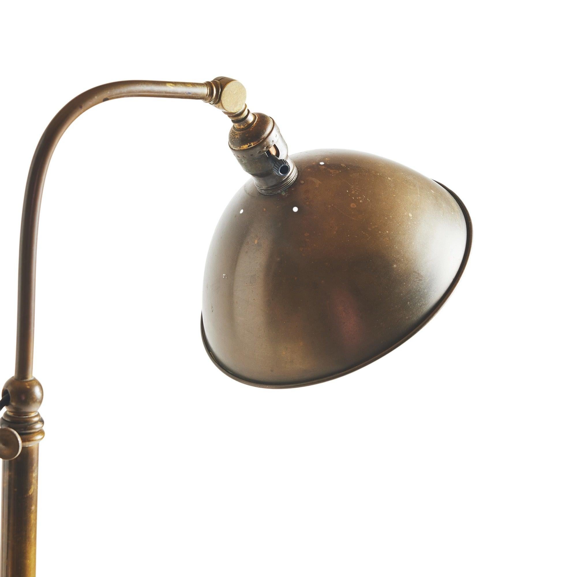 Americano Lampada in ottone di Bradley & Hubbard, anni '20 in vendita