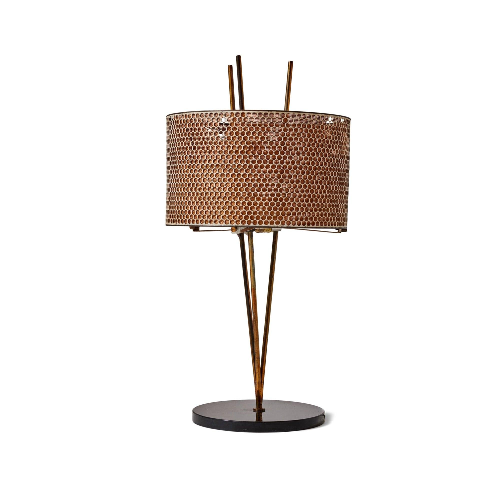 Industrial Table Lamp In Excellent Condition For Sale In Sagaponack, NY