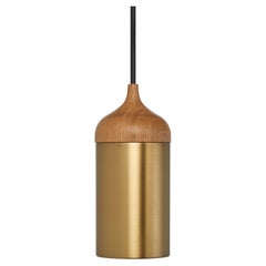 Brass Lamp No.1 - Oak Top