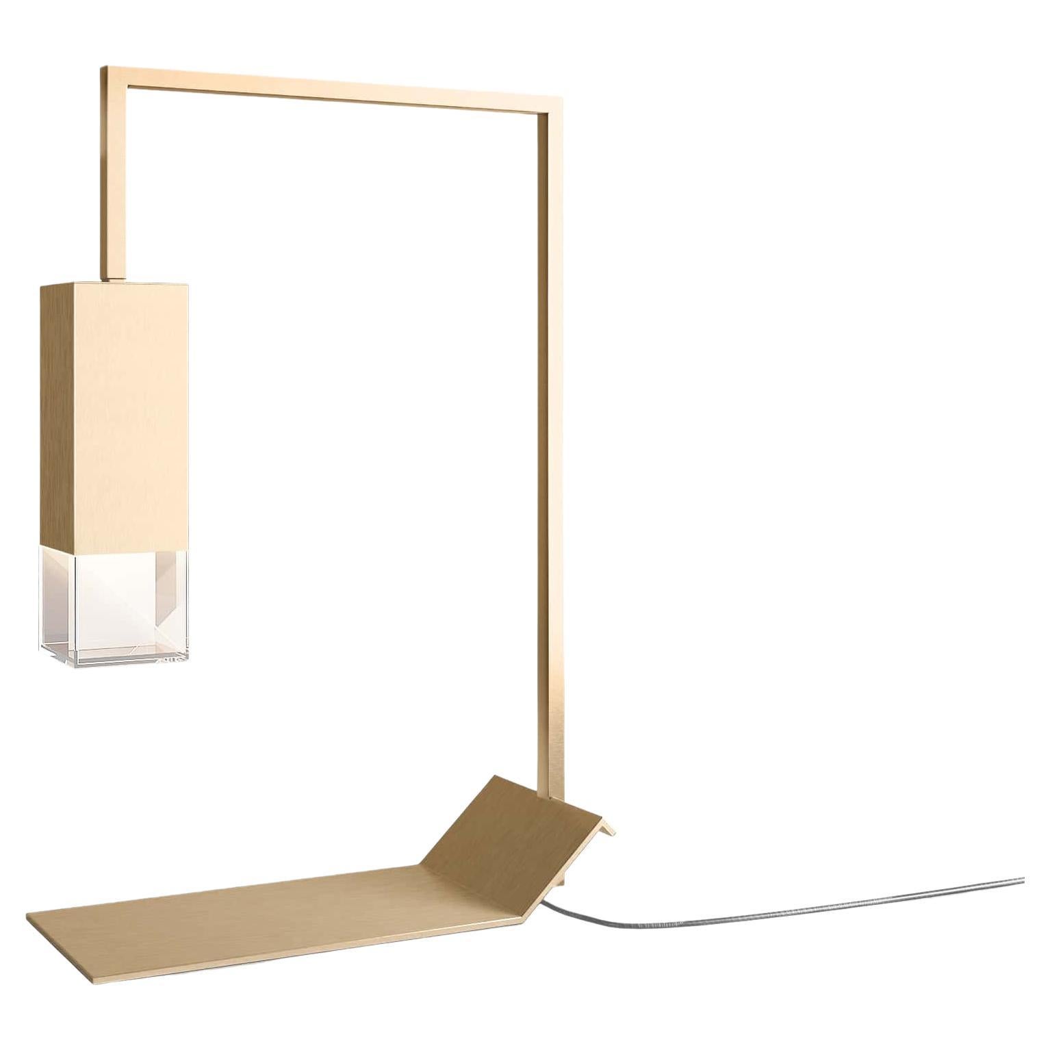 Brass Table Lamp by Formaminima For Sale