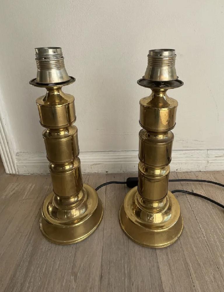 Anglais Lampes en laiton en vente