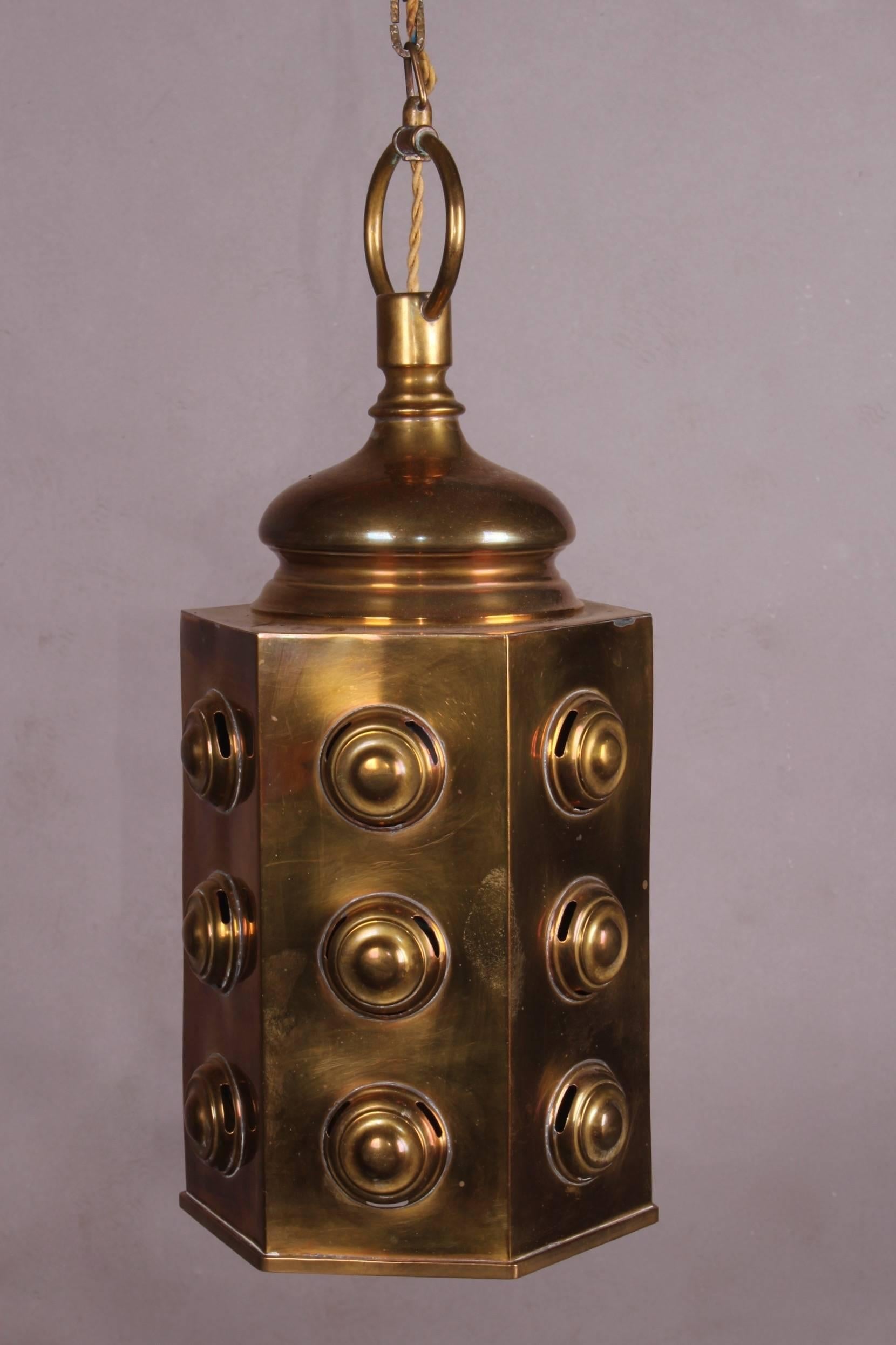 European Brass Lantern
