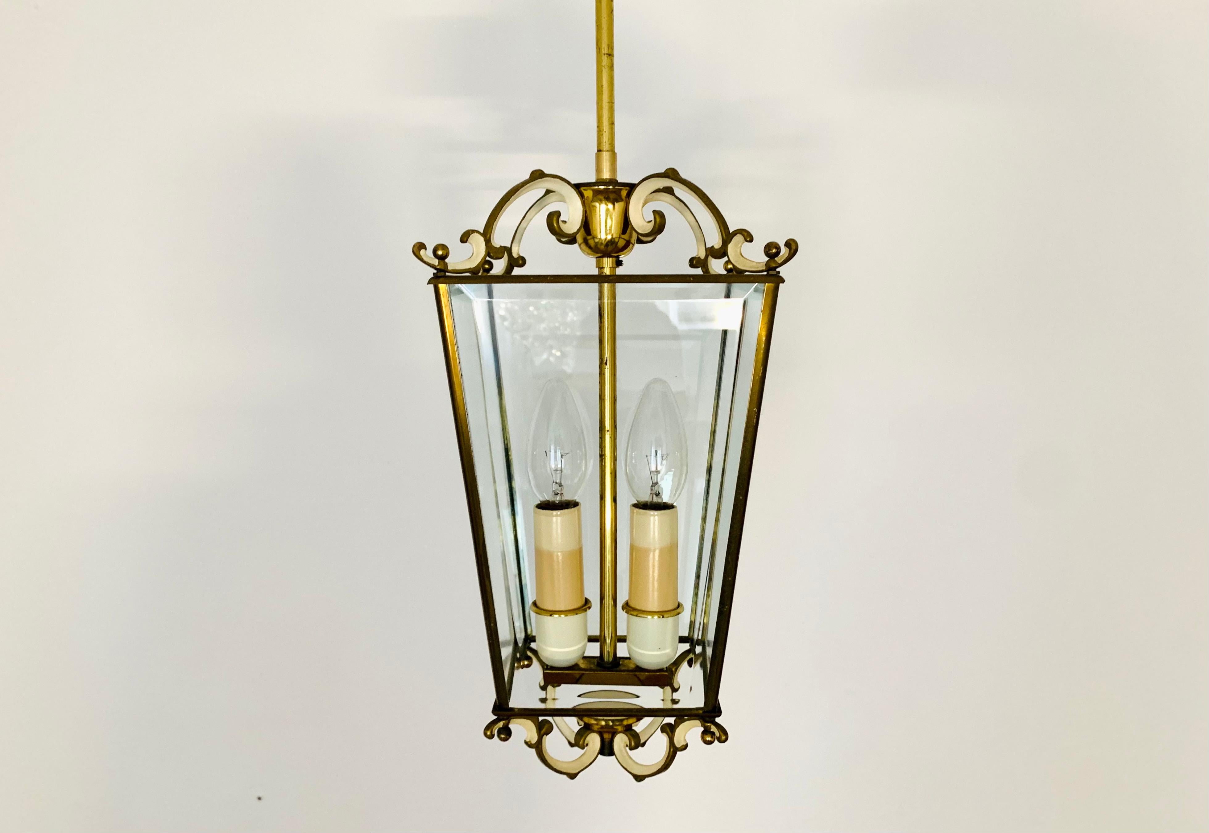 Brass Lantern In Good Condition For Sale In München, DE