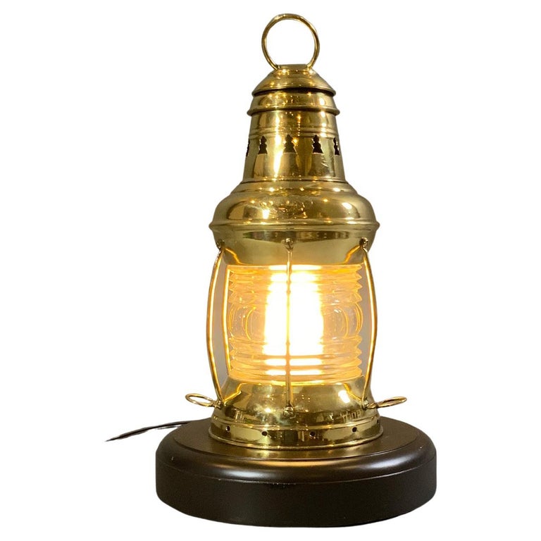 Brass Lantern For Sale at 1stDibs