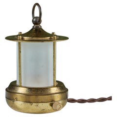 Lampe de lanterne en laiton pour Chase USA