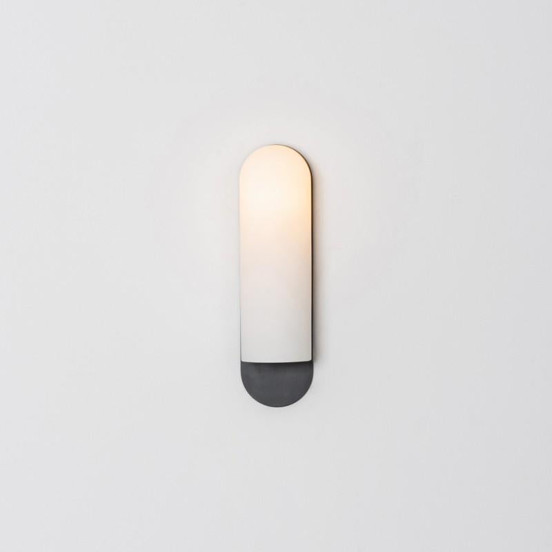 Contemporary Odyssey LG Sconce by Schwung For Sale