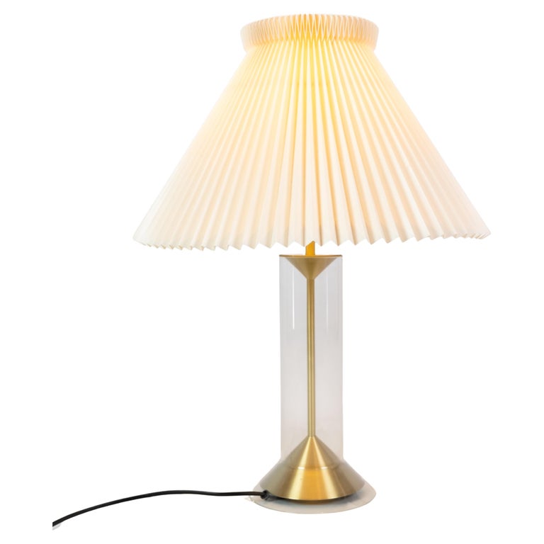 Brass Le Klint Table Lamp Model 303B By Aage Petersen For Sale at 1stDibs