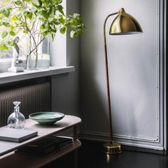 Brass & Leather 'Lisa' Lamp by Lisa Johansson-Pape - Ships from Stock