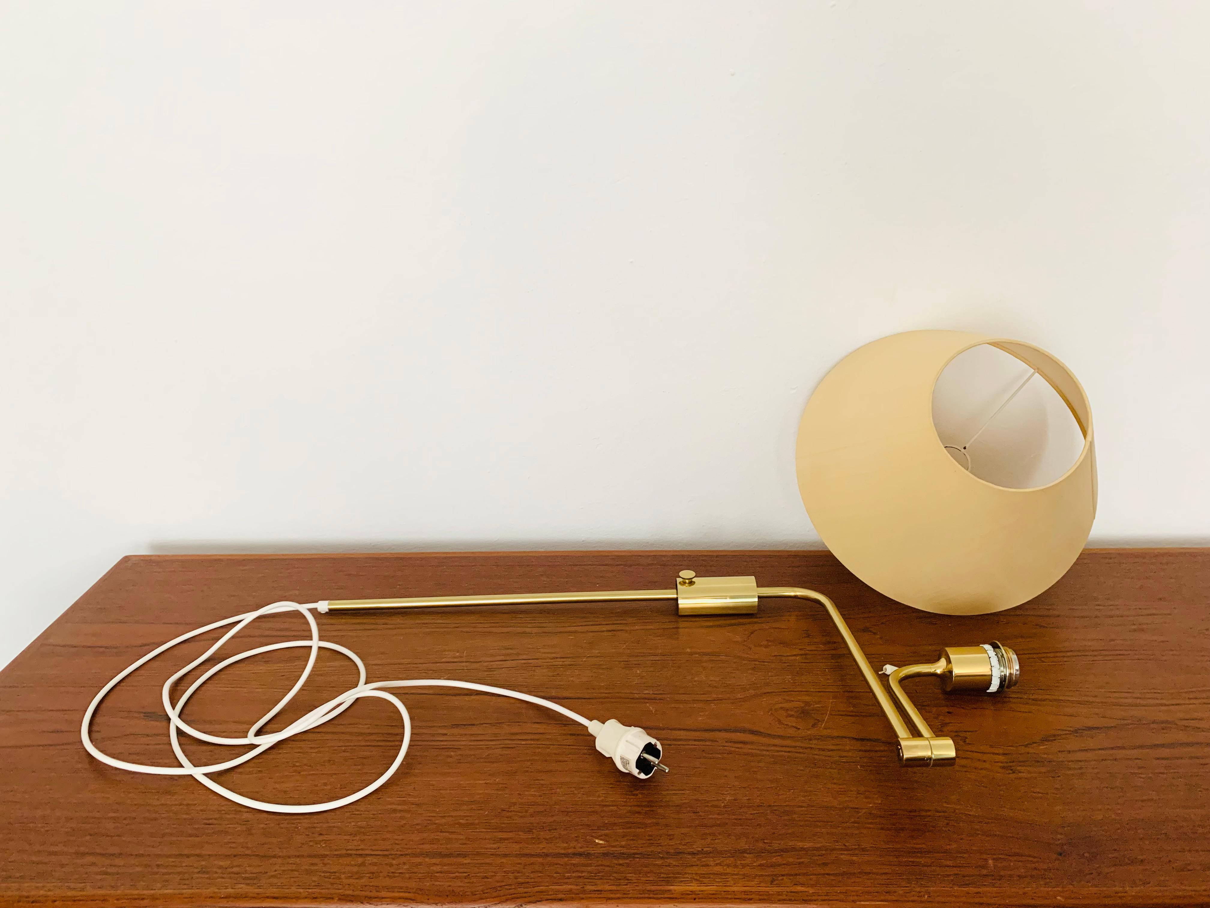 Brass Lesan Wall Lamp by Florian Schulz For Sale 7