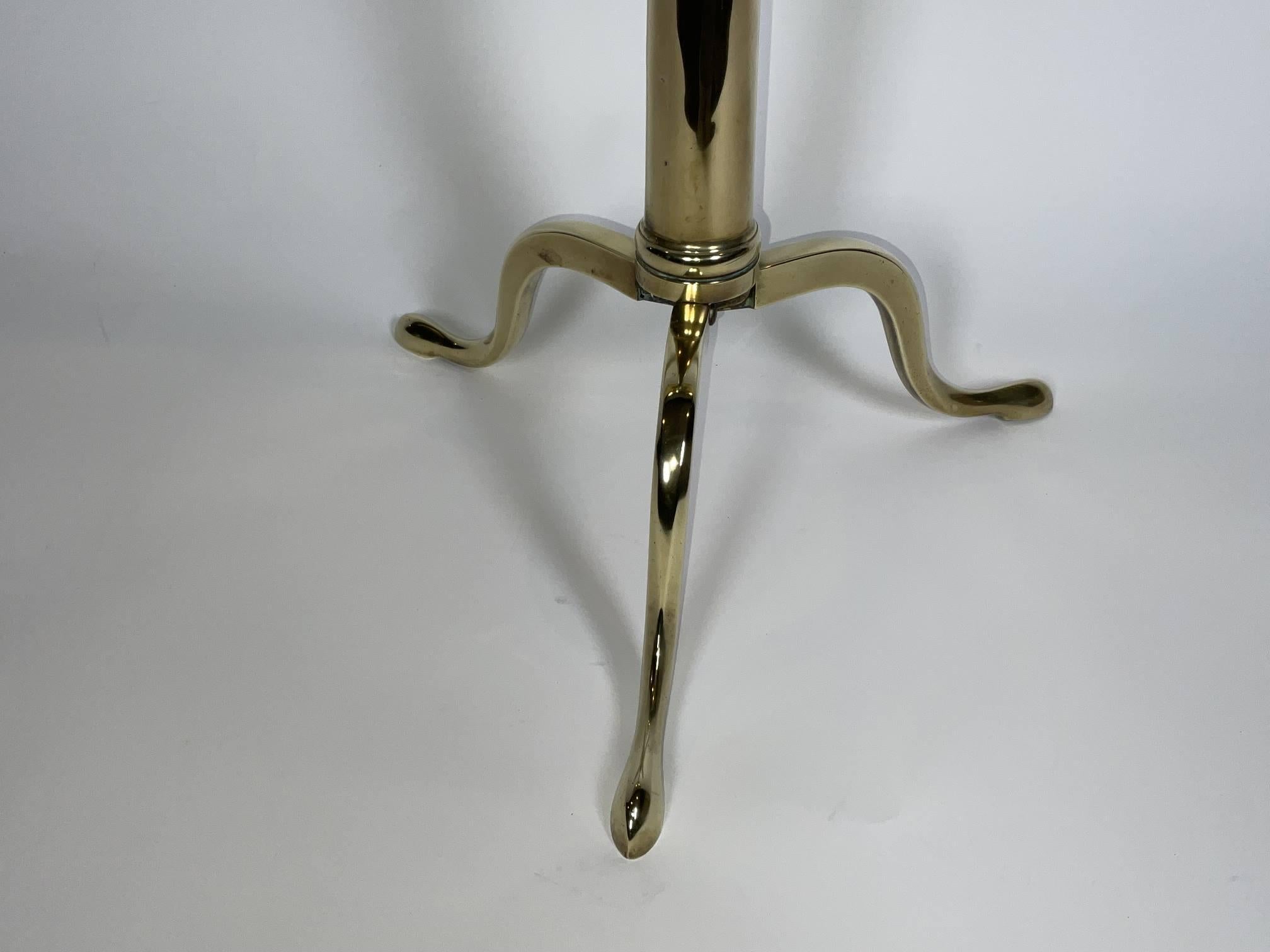 Laiton Télescope de bibliothèque en laiton par Wellington of London Circa 1800 en vente