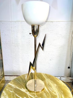 Lampe de bureau en laiton Edmond J. Spence pour Rembrandt