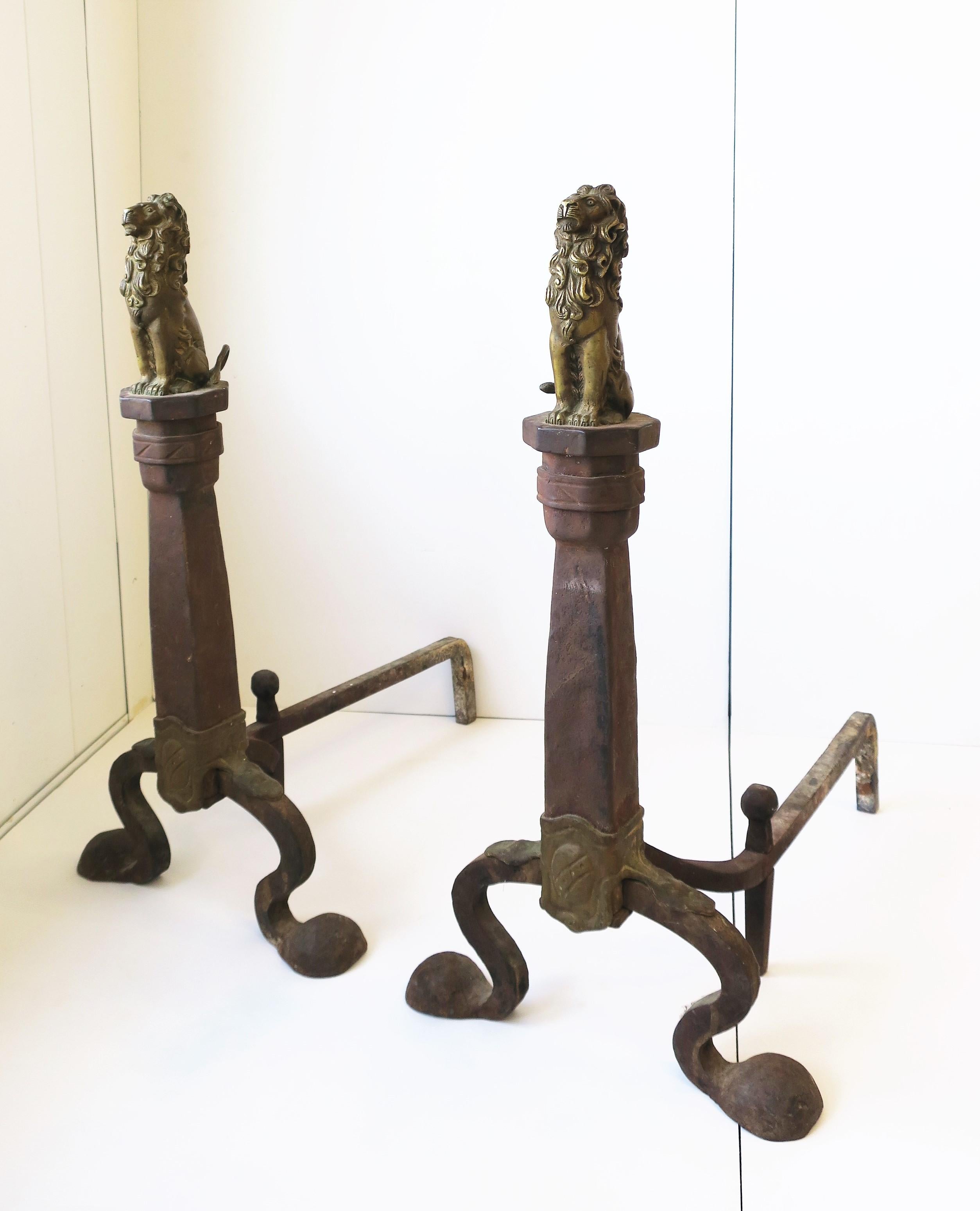 what are andirons used for
