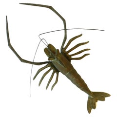 Used Brass Lobster 