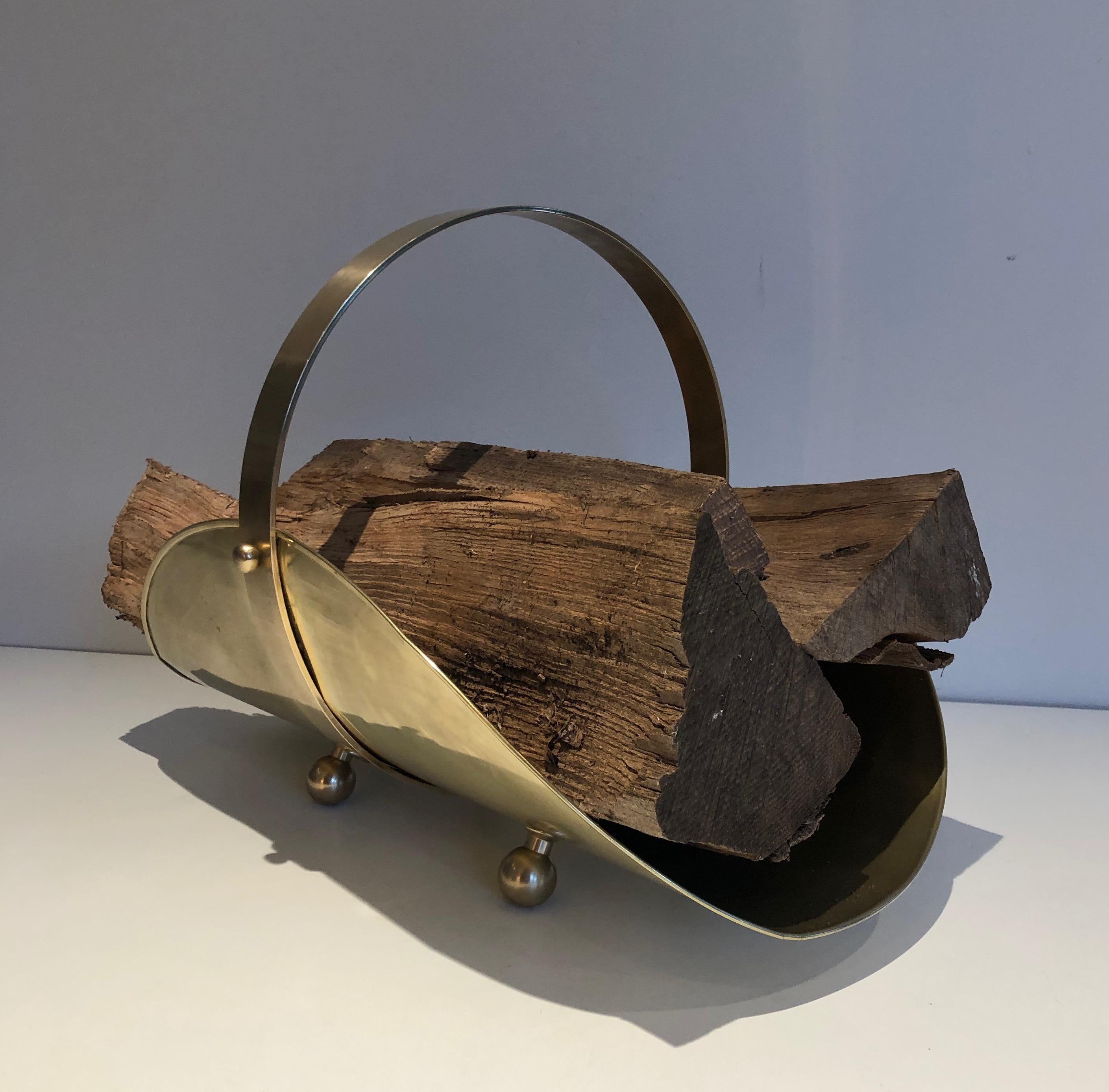 Brass Logs Holder 8