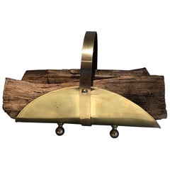 Brass Logs Holder