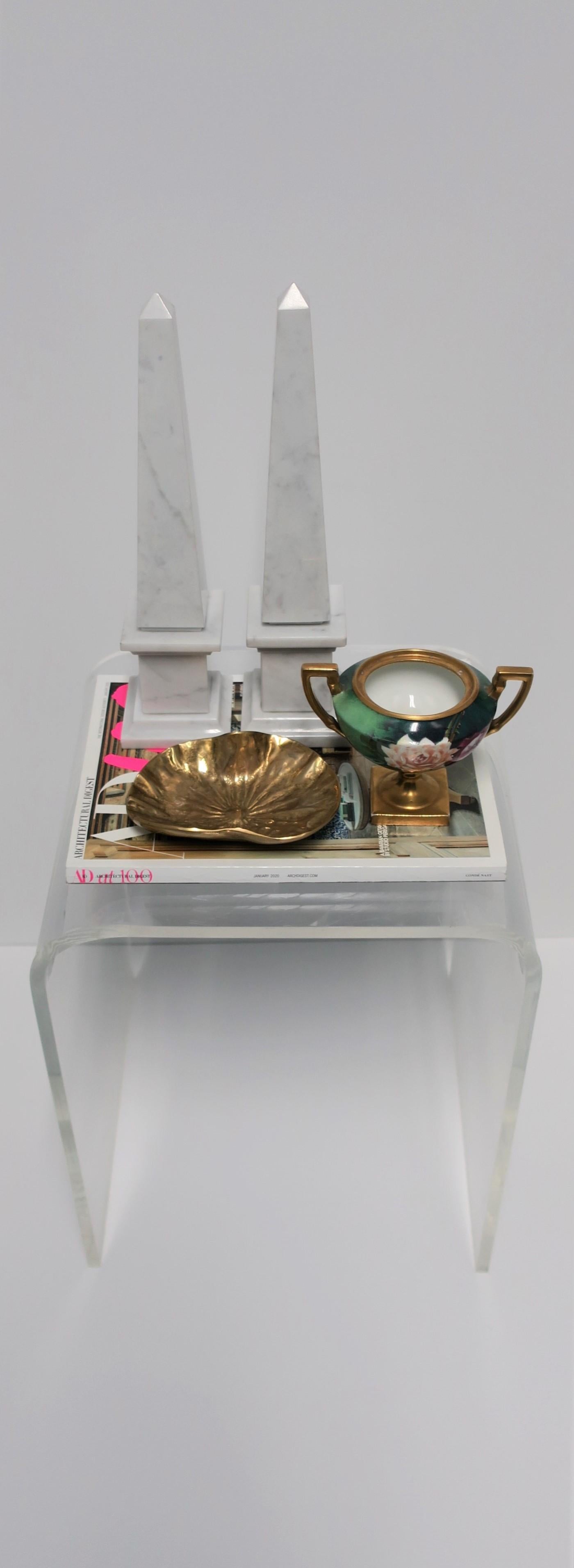Brass Jewelry Dish Lotus Flower by Designer Kelly Wearstler For Sale 10
