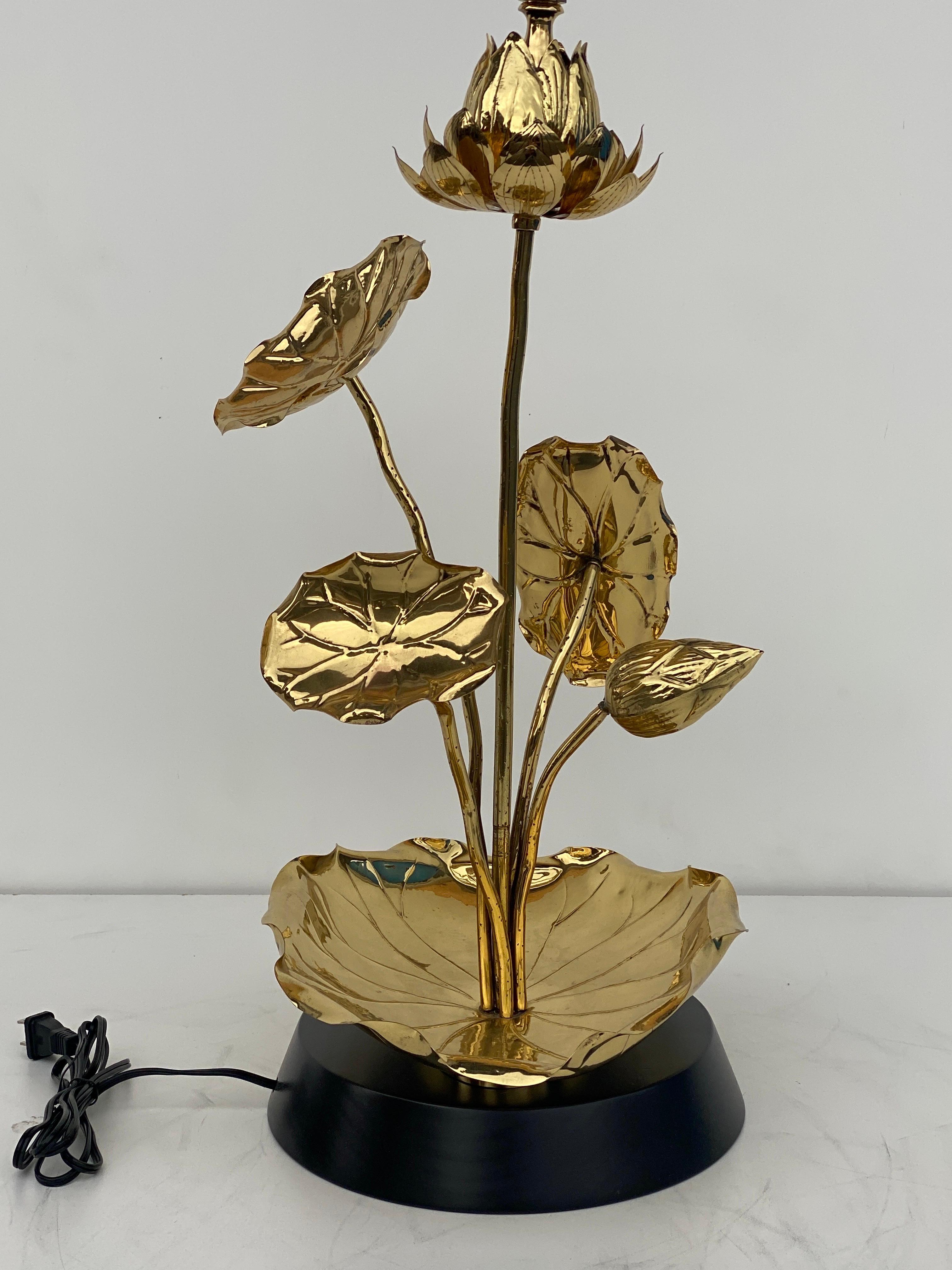 Fin du 20e siècle Lampe lotus Feldman en vente