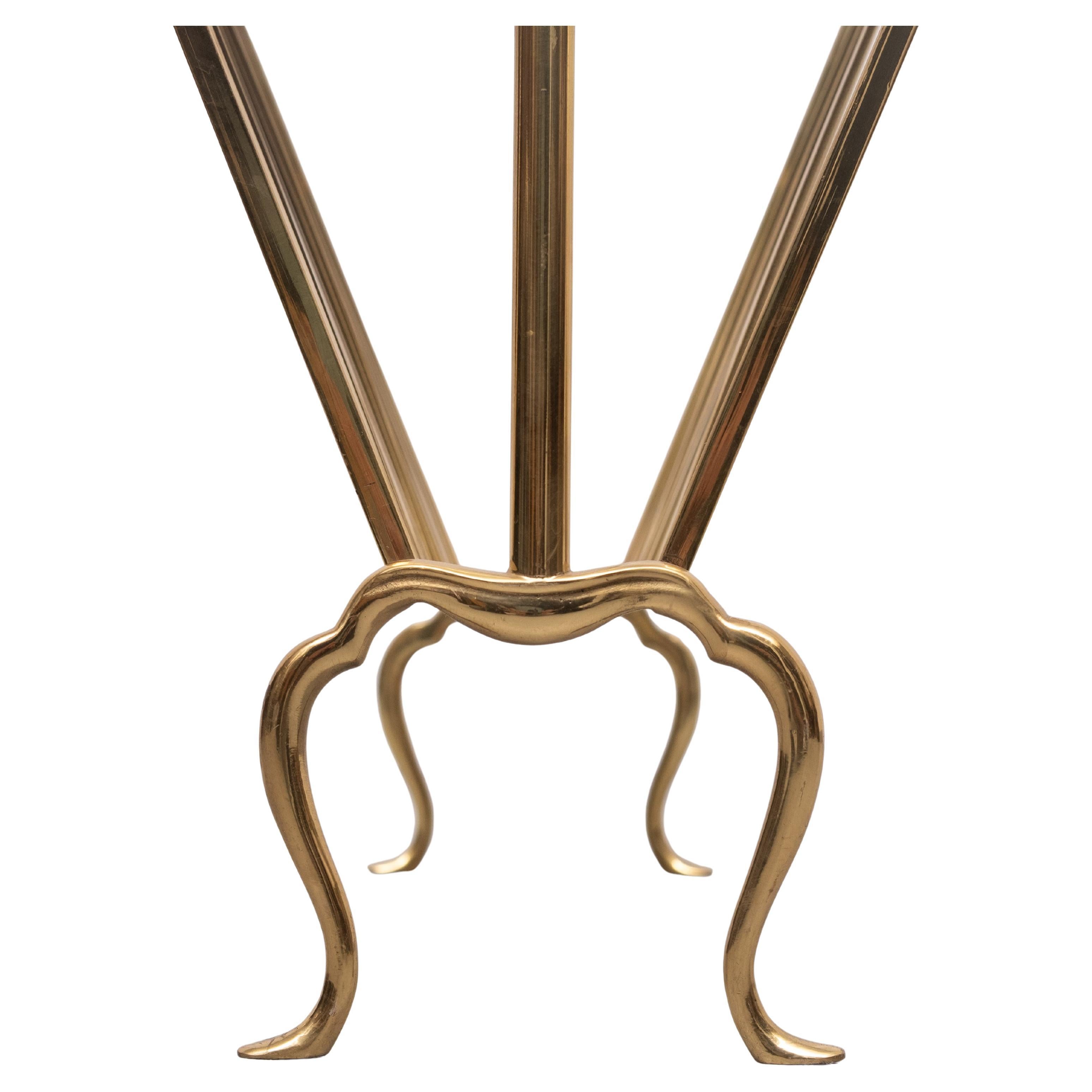 Porta riviste in ottone Maison Baguès 1950s Francia in vendita 1
