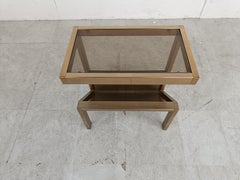 Brass Magazine Rack by Belgochrom, 1970s