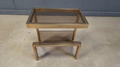 Brass Magazine Rack by Belgochrom, 1970s