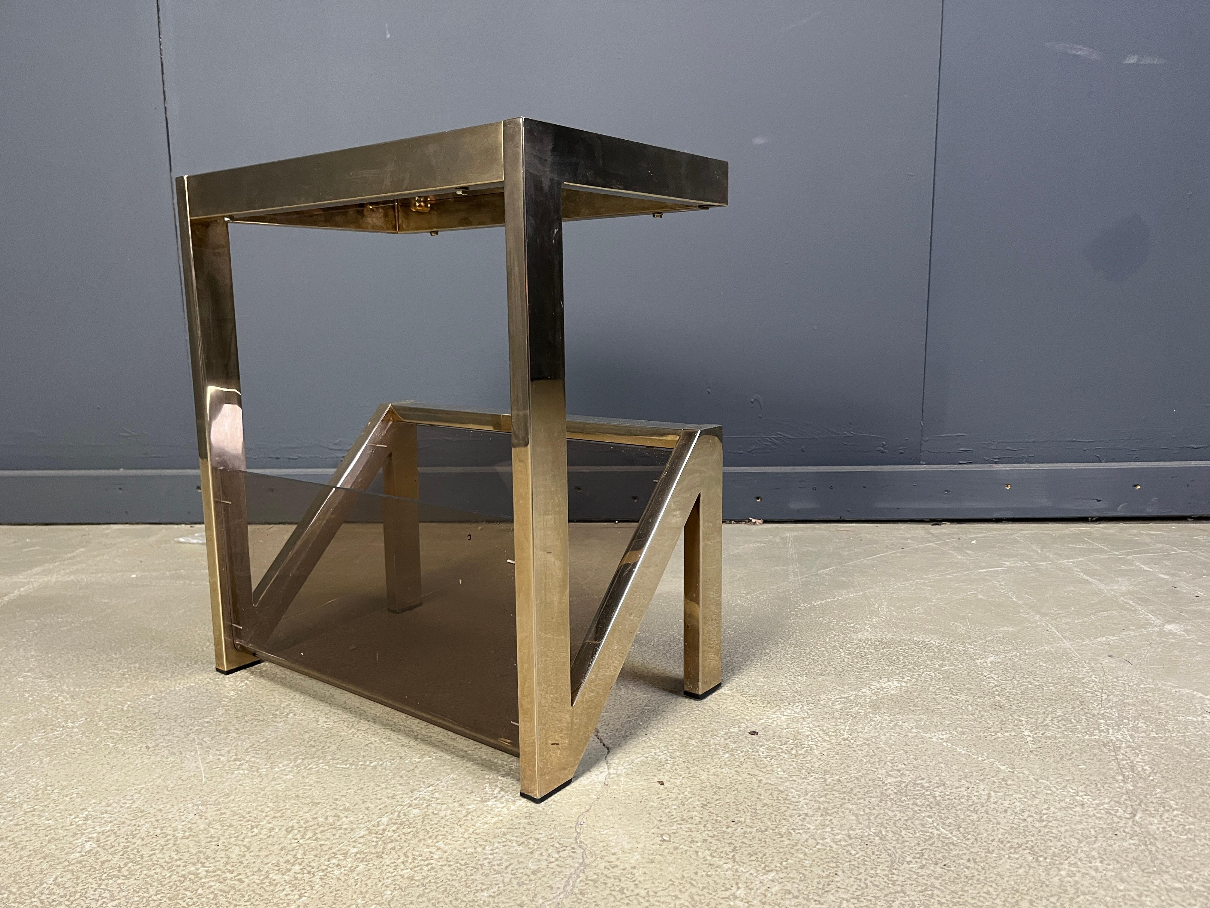 Belga Portariviste in ottone di Belgochrom, anni '70 in vendita