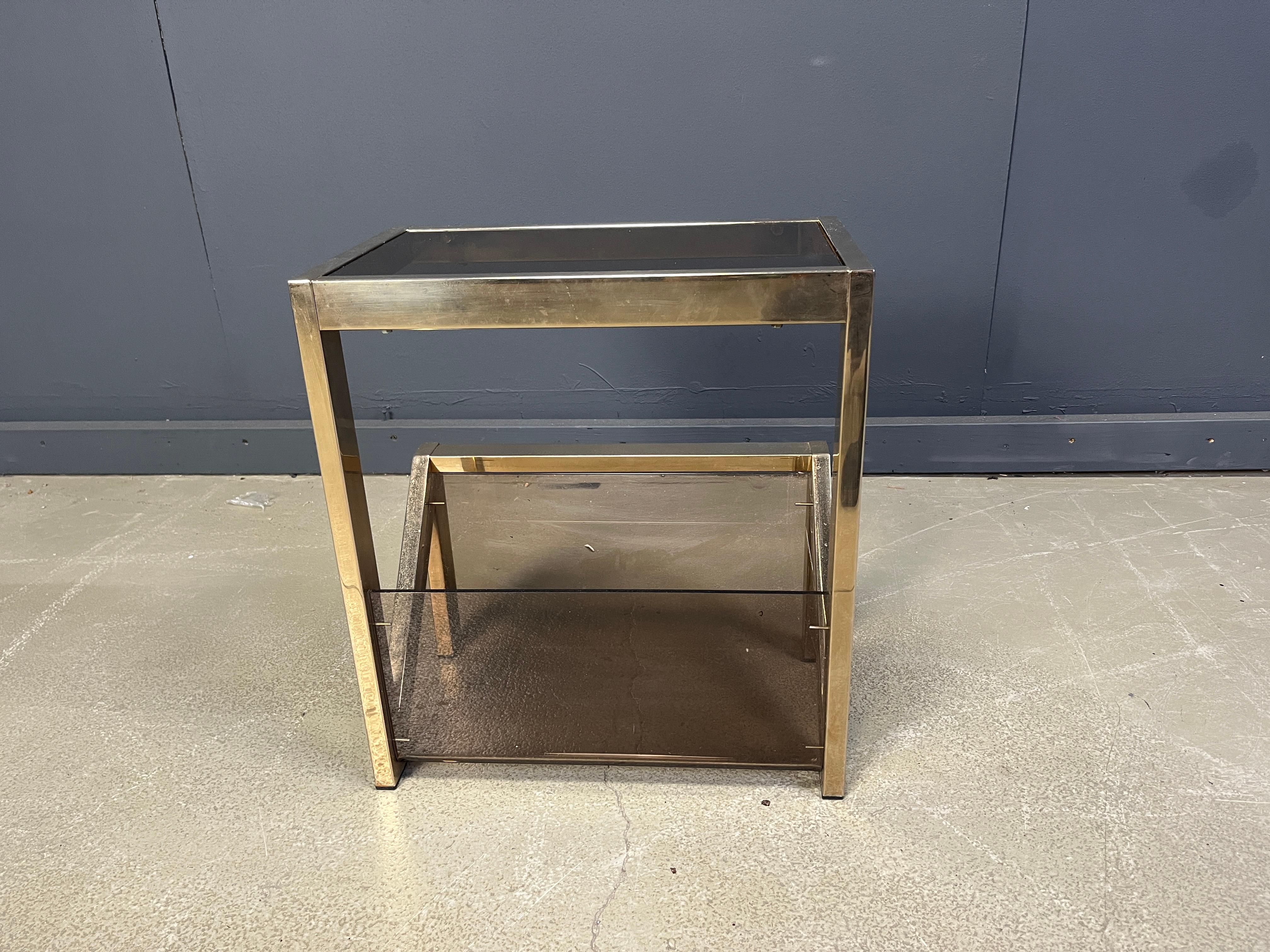 Fine XX secolo Portariviste in ottone di Belgochrom, anni '70 in vendita