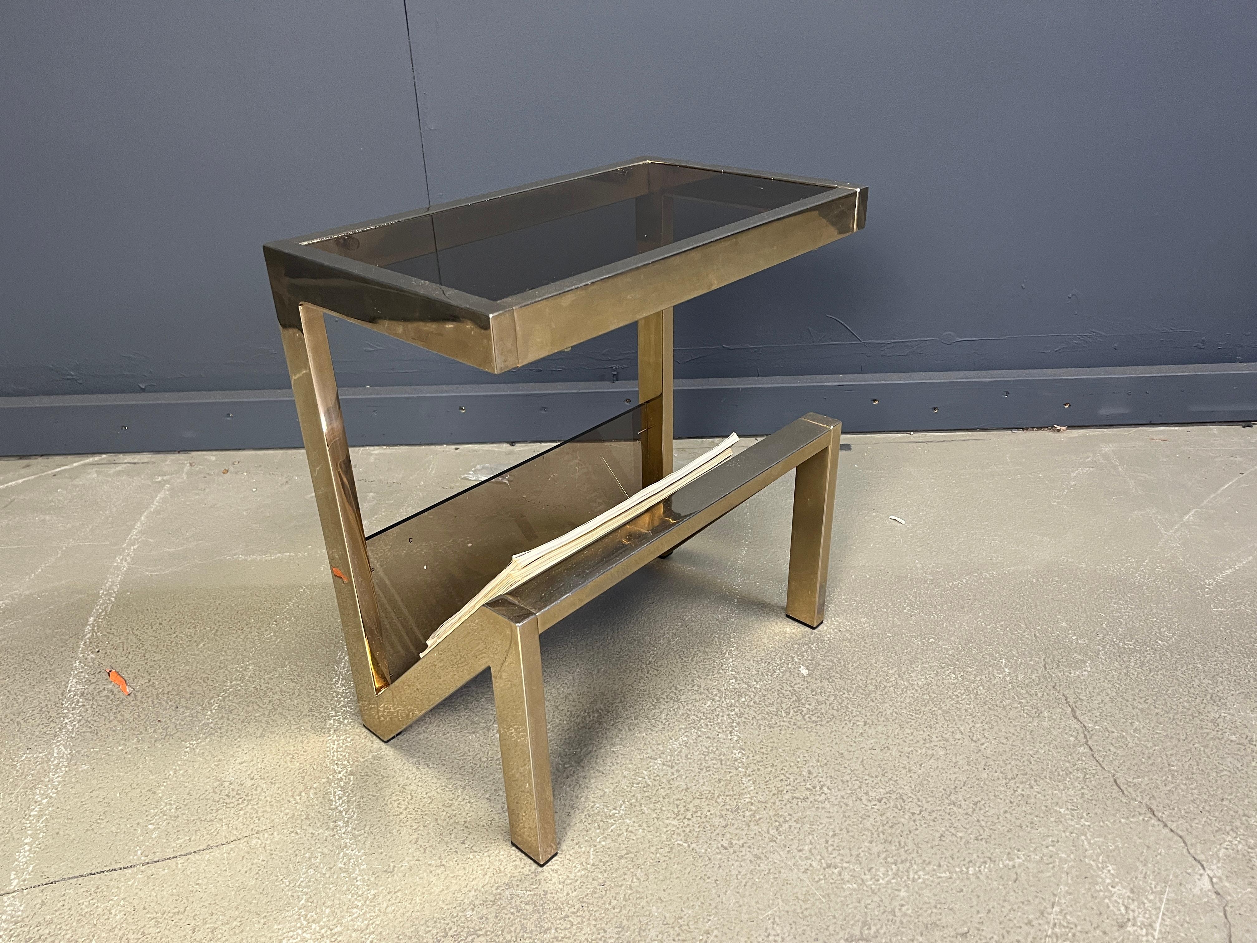 Portariviste in ottone di Belgochrom, anni '70 in vendita 2