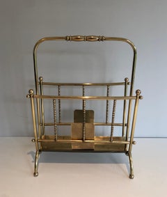 Brass Magazine Rack