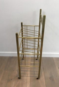 Brass Magazine Rack