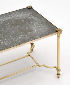 Brass Maison Bagues Style Side Table