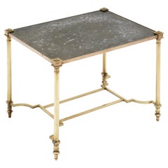 Brass Maison Bagues Style Side Table