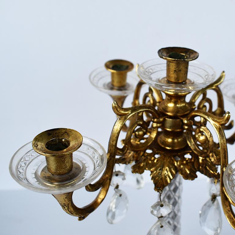 brass candelabra antique