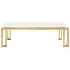 Brass Mastercraft Coffee Table Brass Mastercraft Coffee Table