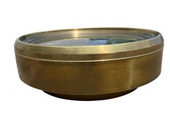 Brass Mastercraft Coffee Table with Mirror