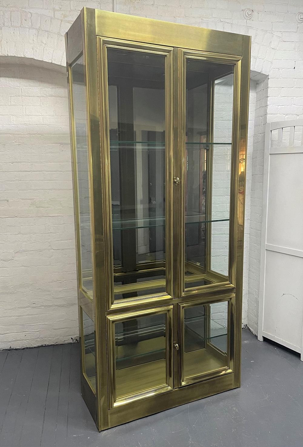 Brass Mastercraft Display at 1stDibs mastercraft