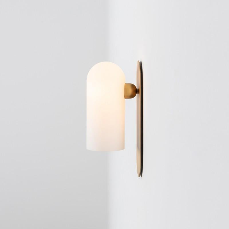 Modern Odyssey MD Brass Wall Sconce by Schwung