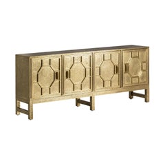 Brass Metal Sideboard