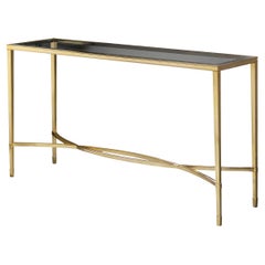 Konsolentisch aus Messing Mid Century