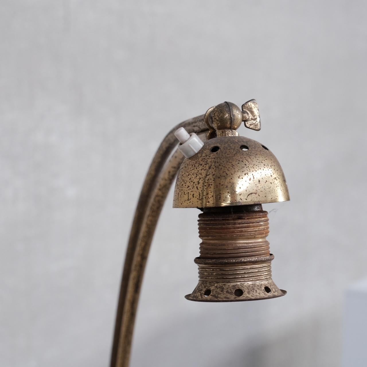 Brass Mid-Century French Floor Light For Sale 3