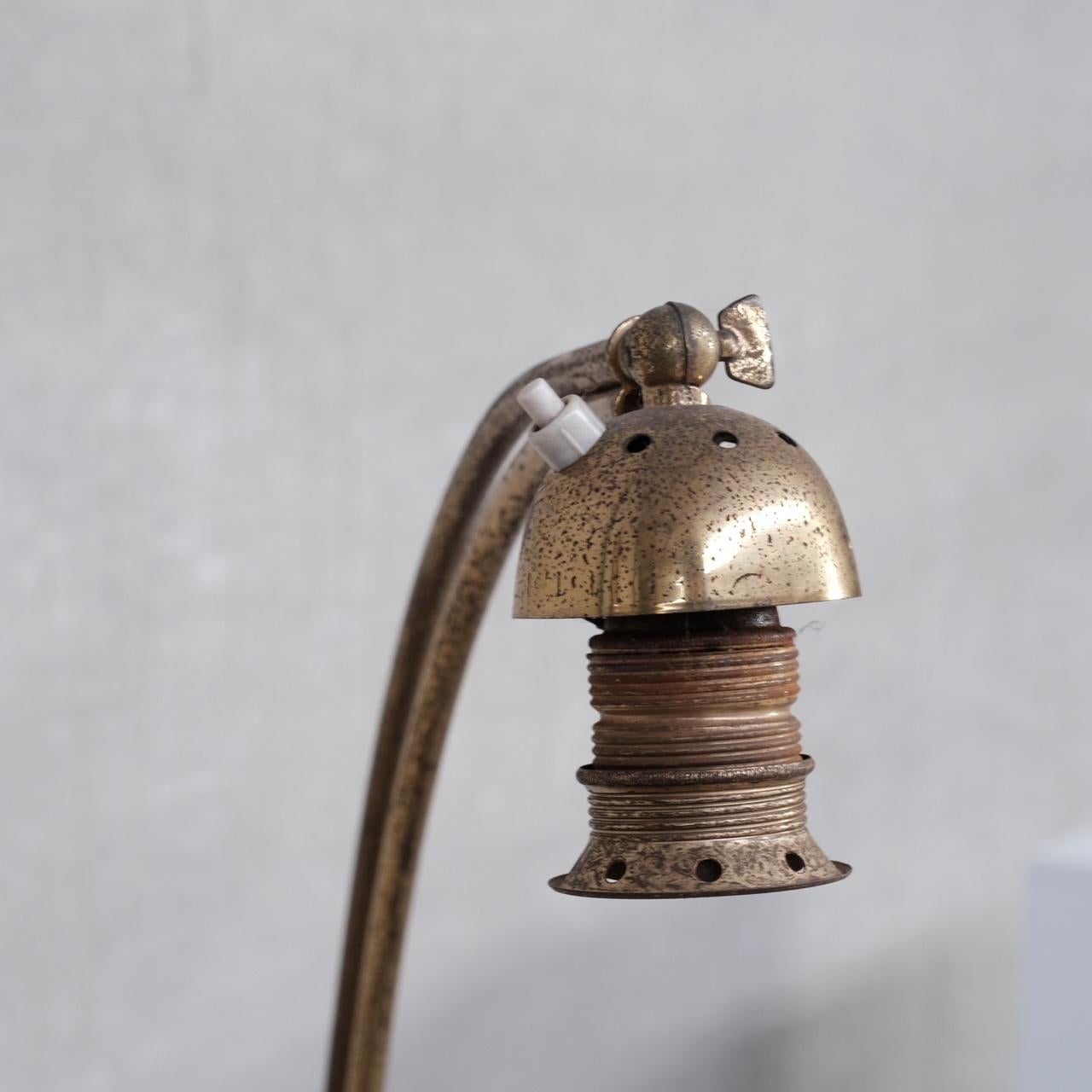 Brass Mid-Century French Floor Light For Sale 4